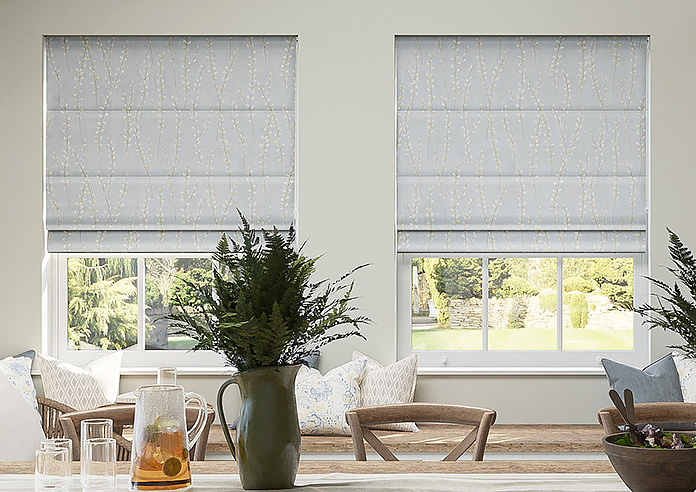 Willow Field, Mercury - Motorised Roman Blind - Image 3